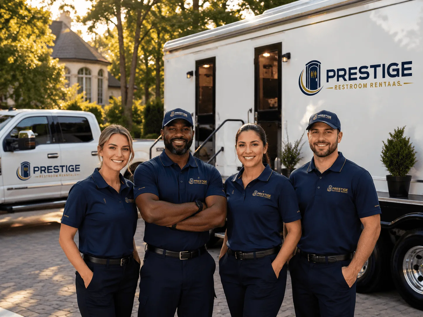 Trusted Luxury Portable Restrooms company in Hanover, MI